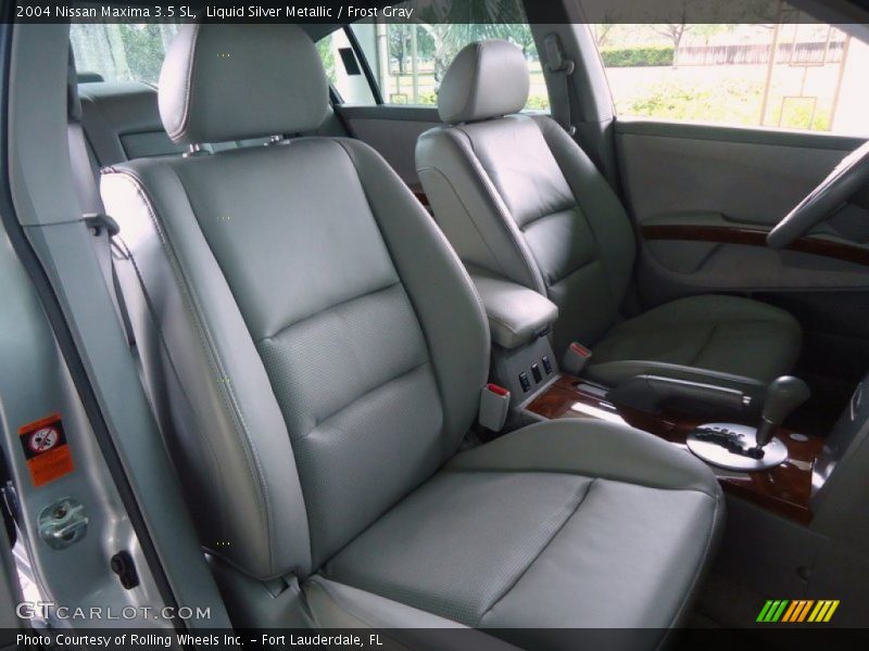 Liquid Silver Metallic / Frost Gray 2004 Nissan Maxima 3.5 SL