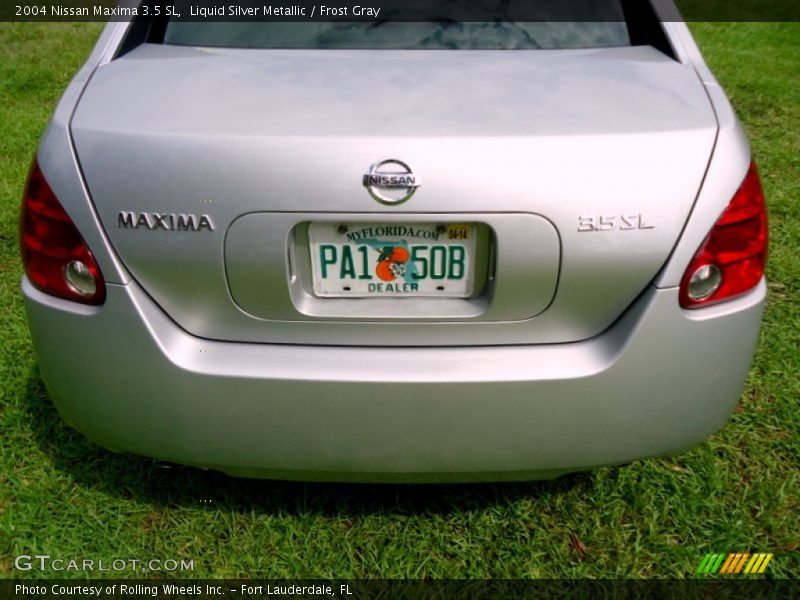Liquid Silver Metallic / Frost Gray 2004 Nissan Maxima 3.5 SL