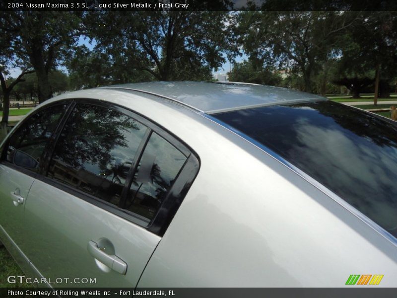Liquid Silver Metallic / Frost Gray 2004 Nissan Maxima 3.5 SL