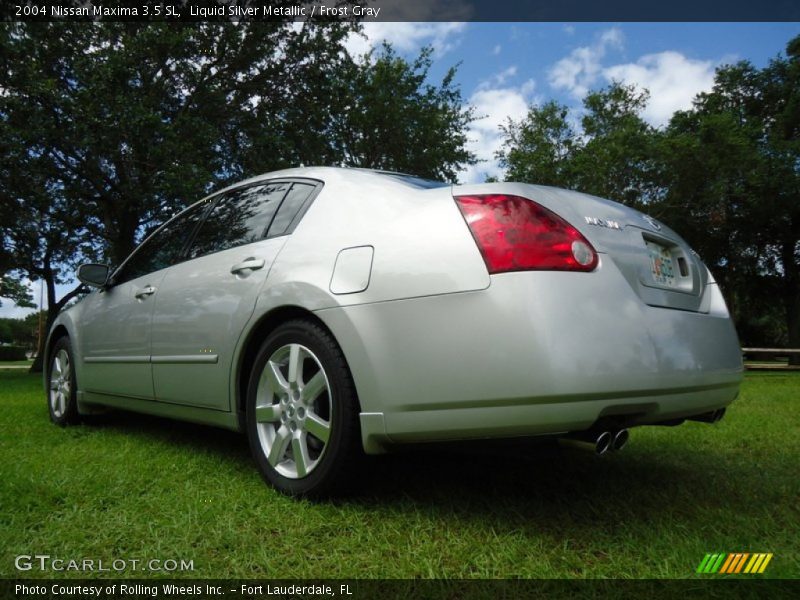 Liquid Silver Metallic / Frost Gray 2004 Nissan Maxima 3.5 SL