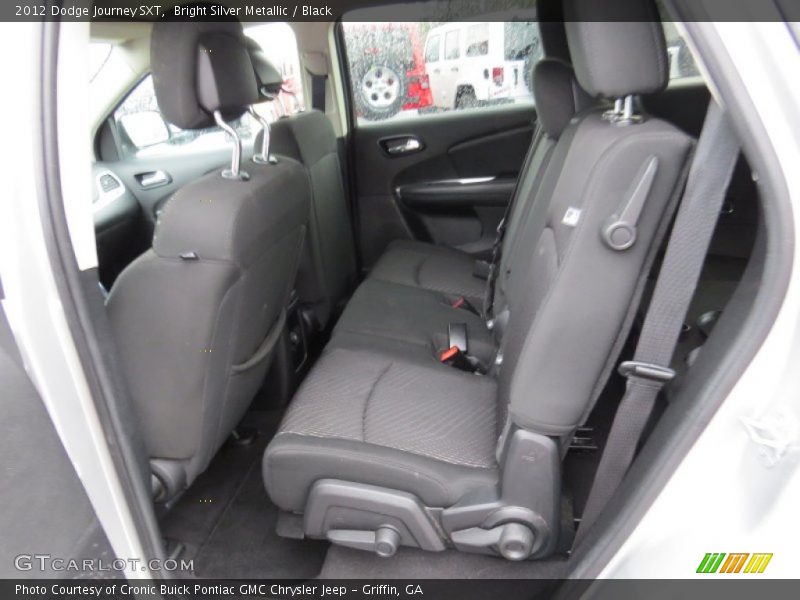 Bright Silver Metallic / Black 2012 Dodge Journey SXT