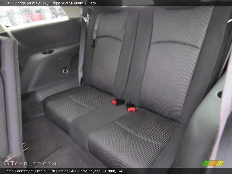 Bright Silver Metallic / Black 2012 Dodge Journey SXT
