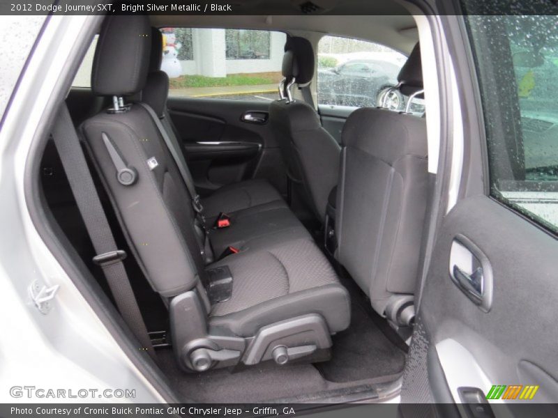 Bright Silver Metallic / Black 2012 Dodge Journey SXT