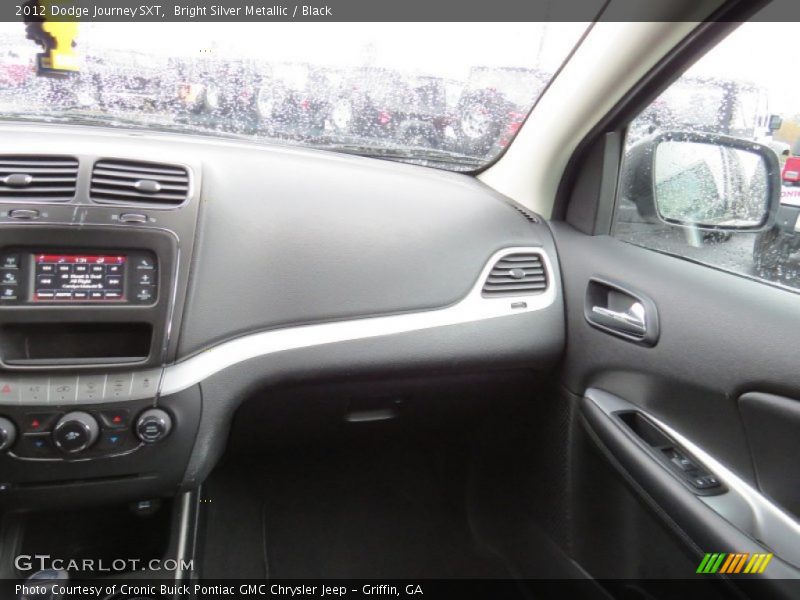 Bright Silver Metallic / Black 2012 Dodge Journey SXT