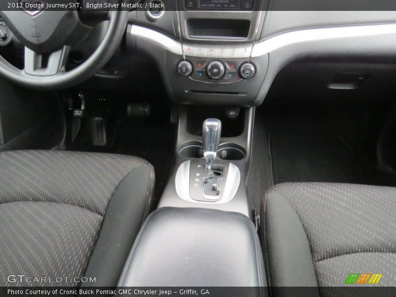 Bright Silver Metallic / Black 2012 Dodge Journey SXT