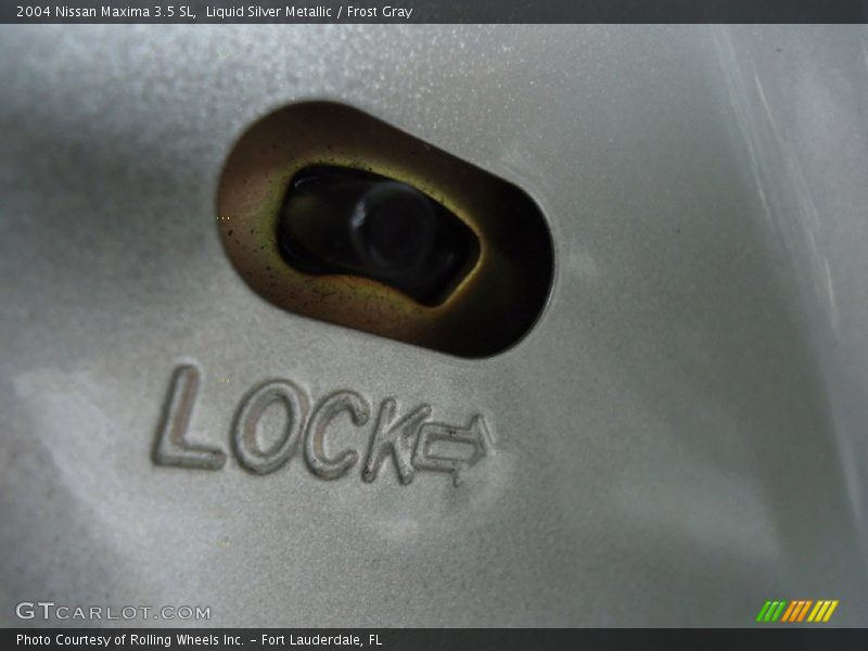 Liquid Silver Metallic / Frost Gray 2004 Nissan Maxima 3.5 SL
