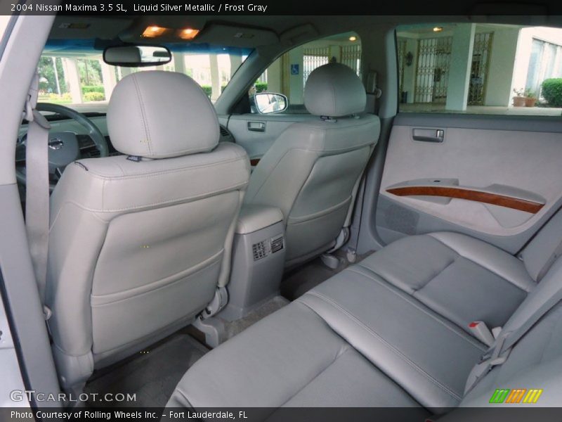 Liquid Silver Metallic / Frost Gray 2004 Nissan Maxima 3.5 SL