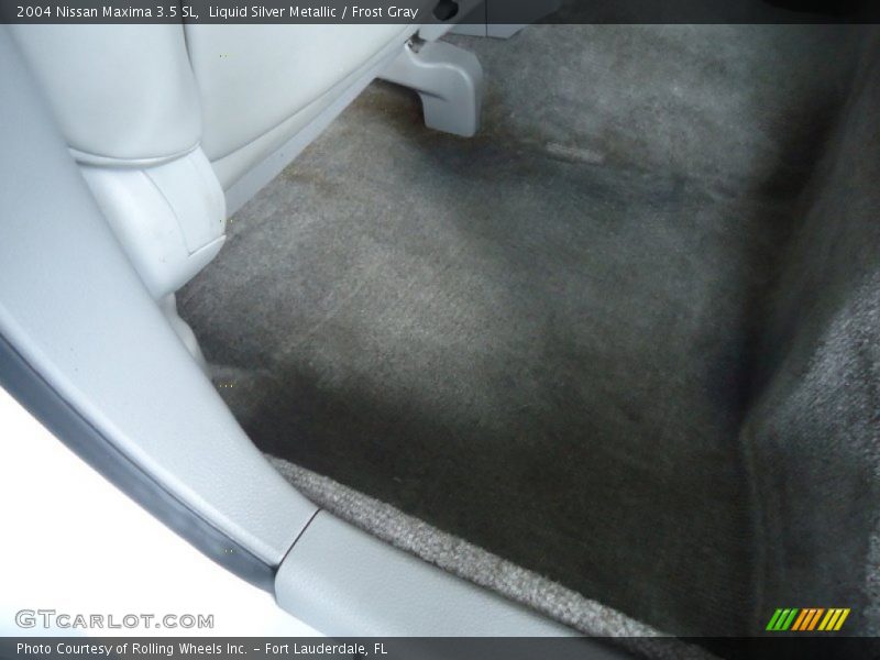 Liquid Silver Metallic / Frost Gray 2004 Nissan Maxima 3.5 SL