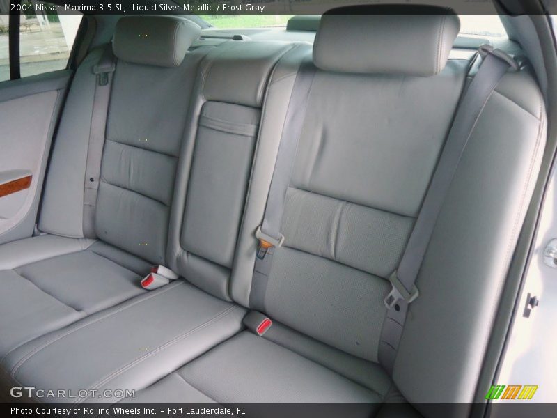 Liquid Silver Metallic / Frost Gray 2004 Nissan Maxima 3.5 SL