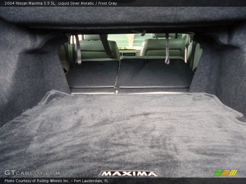 Liquid Silver Metallic / Frost Gray 2004 Nissan Maxima 3.5 SL