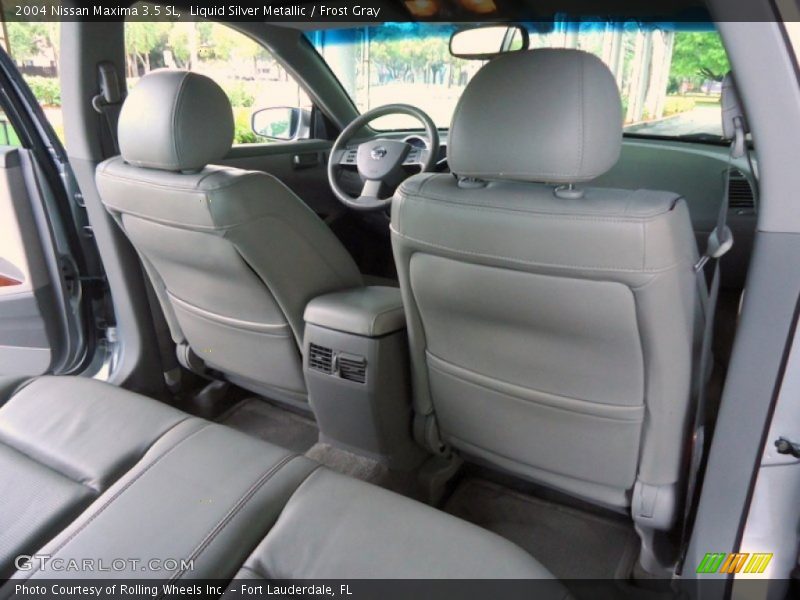 Liquid Silver Metallic / Frost Gray 2004 Nissan Maxima 3.5 SL