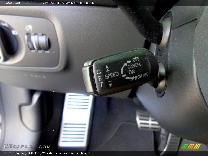 Controls of 2008 TT 2.0T Roadster