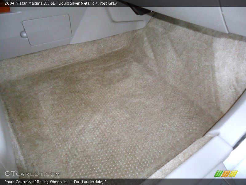 Liquid Silver Metallic / Frost Gray 2004 Nissan Maxima 3.5 SL