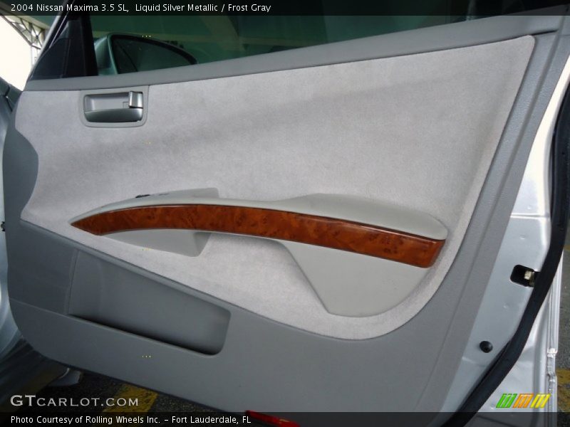 Liquid Silver Metallic / Frost Gray 2004 Nissan Maxima 3.5 SL