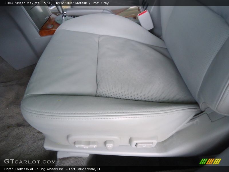 Liquid Silver Metallic / Frost Gray 2004 Nissan Maxima 3.5 SL