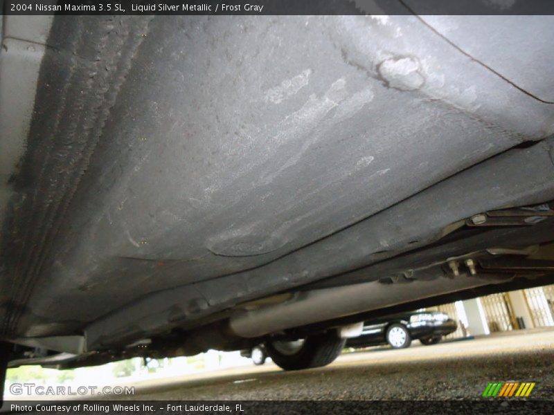 Liquid Silver Metallic / Frost Gray 2004 Nissan Maxima 3.5 SL