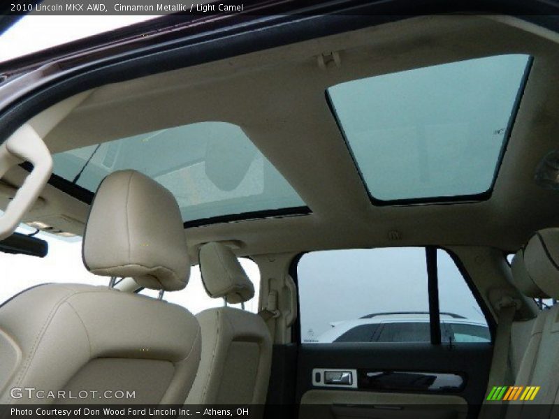 Cinnamon Metallic / Light Camel 2010 Lincoln MKX AWD