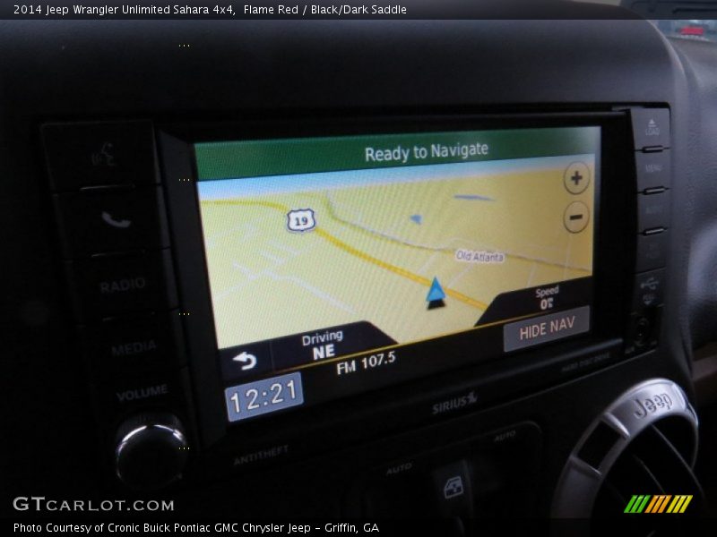 Flame Red / Black/Dark Saddle 2014 Jeep Wrangler Unlimited Sahara 4x4