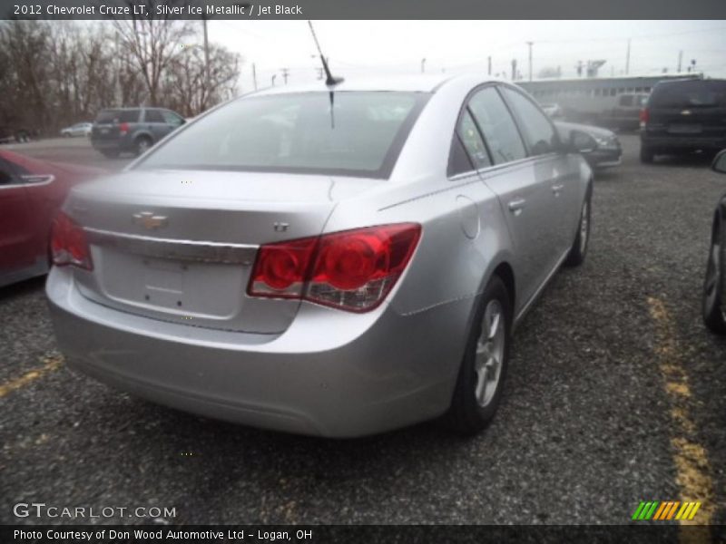 Silver Ice Metallic / Jet Black 2012 Chevrolet Cruze LT