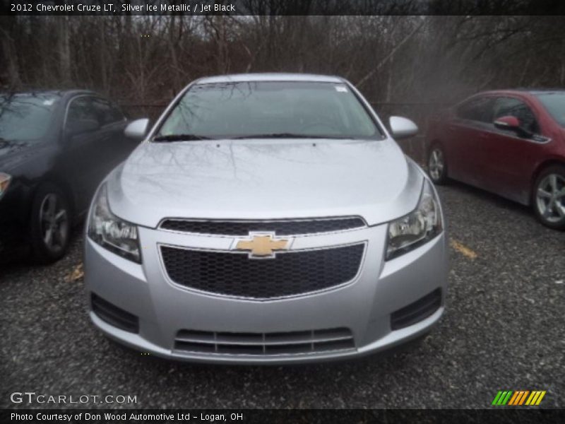 Silver Ice Metallic / Jet Black 2012 Chevrolet Cruze LT