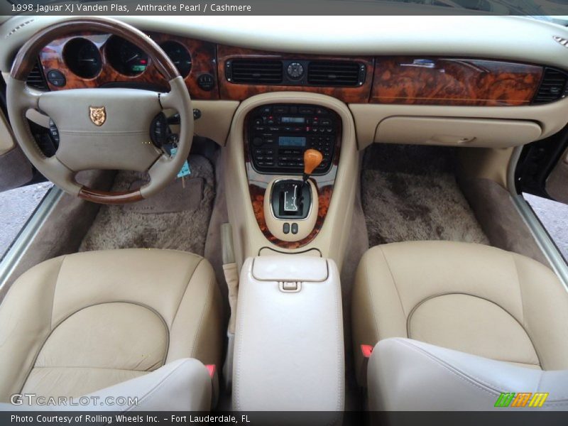 Anthracite Pearl / Cashmere 1998 Jaguar XJ Vanden Plas