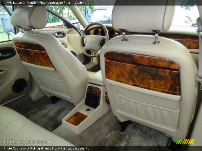 Rear Seat of 1998 XJ Vanden Plas