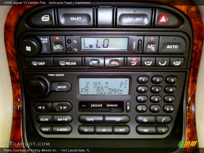 Anthracite Pearl / Cashmere 1998 Jaguar XJ Vanden Plas