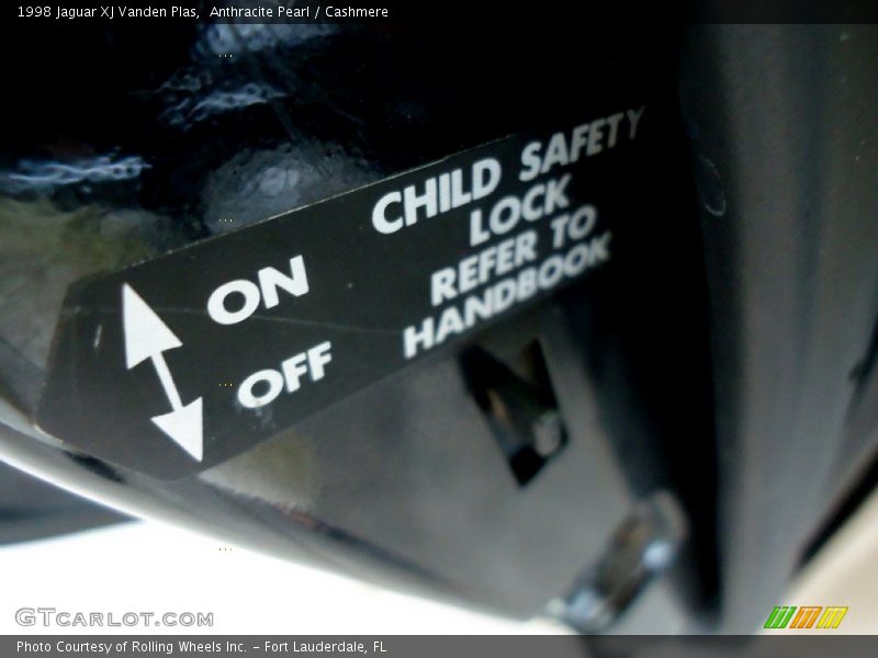 Anthracite Pearl / Cashmere 1998 Jaguar XJ Vanden Plas