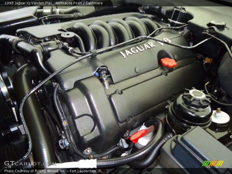 Anthracite Pearl / Cashmere 1998 Jaguar XJ Vanden Plas