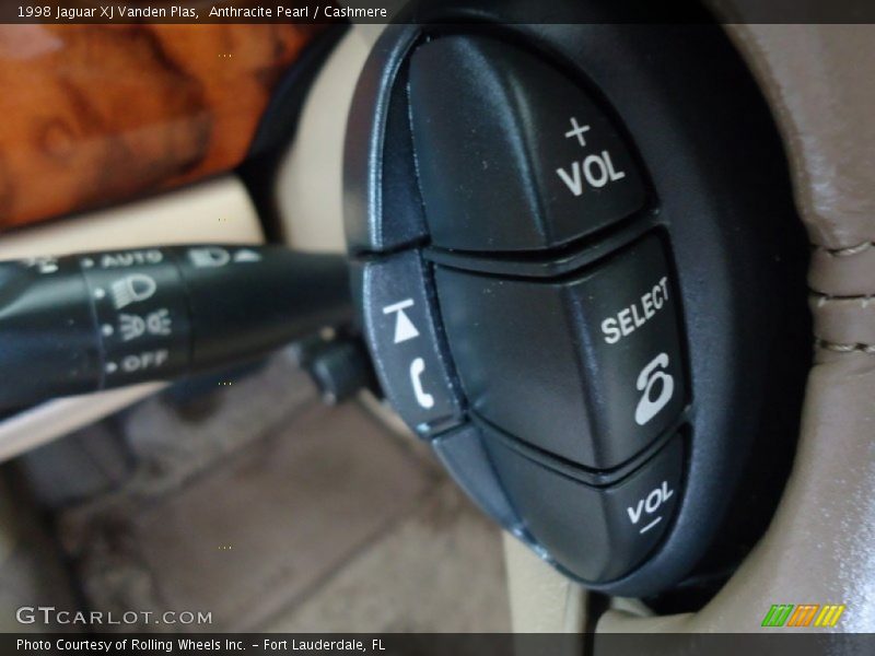 Anthracite Pearl / Cashmere 1998 Jaguar XJ Vanden Plas