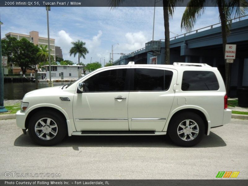 Tuscan Pearl / Willow 2006 Infiniti QX 56