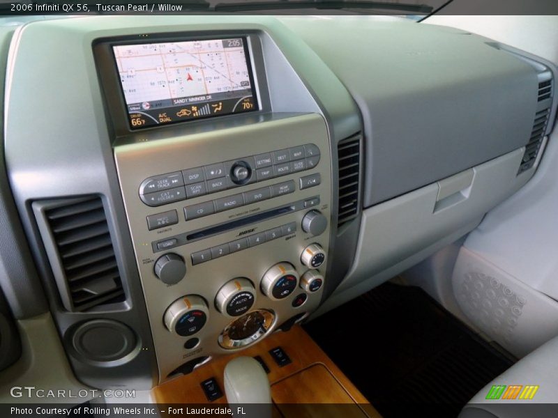 Dashboard of 2006 QX 56