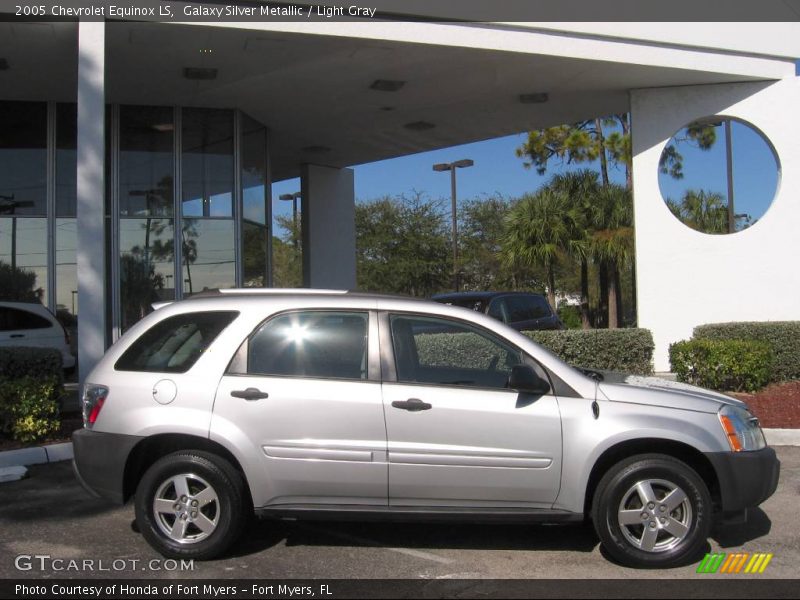 Galaxy Silver Metallic / Light Gray 2005 Chevrolet Equinox LS