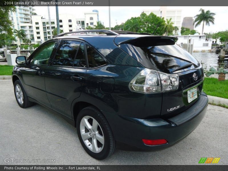 Black Forest Green Pearl / Ivory 2004 Lexus RX 330