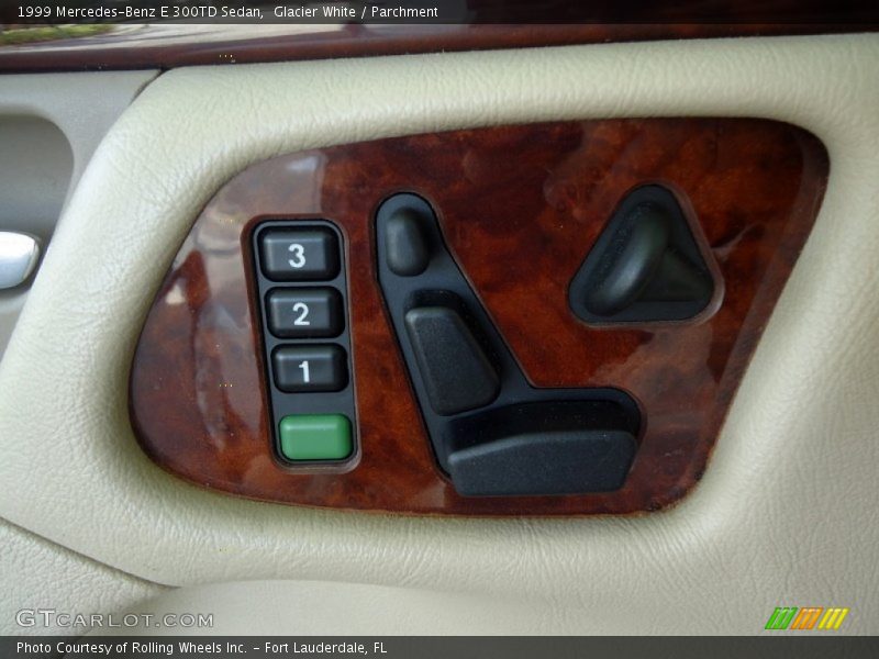 Controls of 1999 E 300TD Sedan