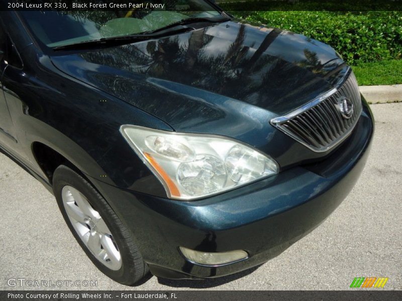 Black Forest Green Pearl / Ivory 2004 Lexus RX 330