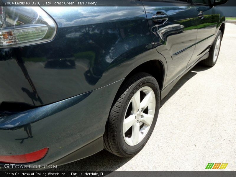 Black Forest Green Pearl / Ivory 2004 Lexus RX 330