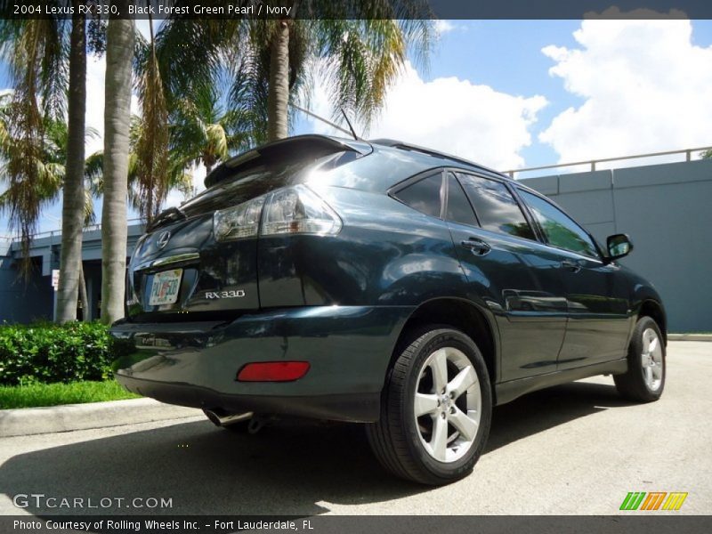 Black Forest Green Pearl / Ivory 2004 Lexus RX 330