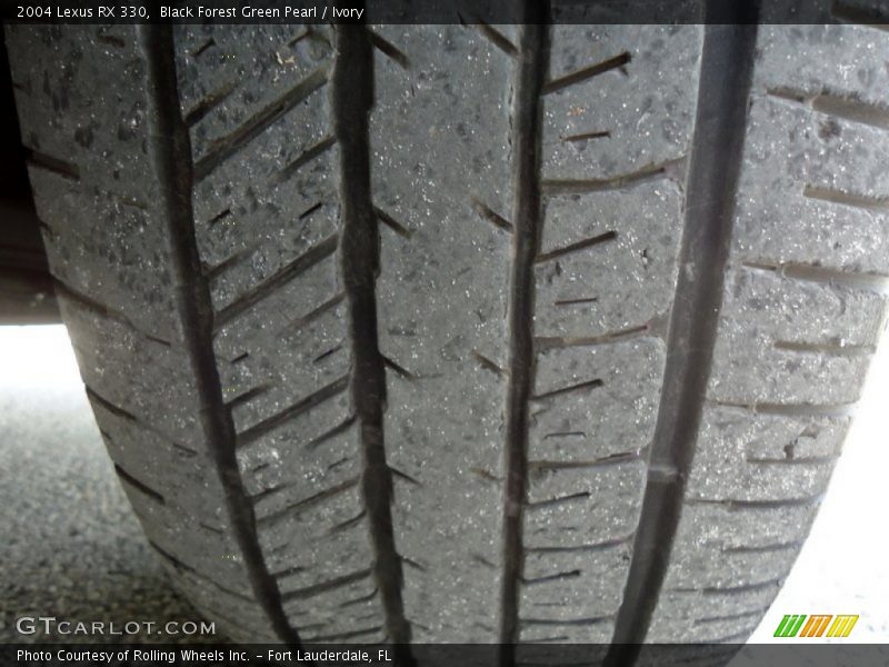 Black Forest Green Pearl / Ivory 2004 Lexus RX 330