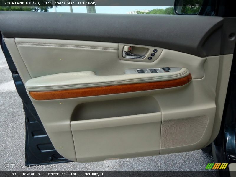 Black Forest Green Pearl / Ivory 2004 Lexus RX 330