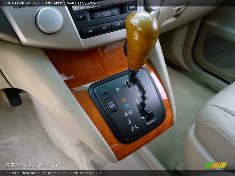 Black Forest Green Pearl / Ivory 2004 Lexus RX 330