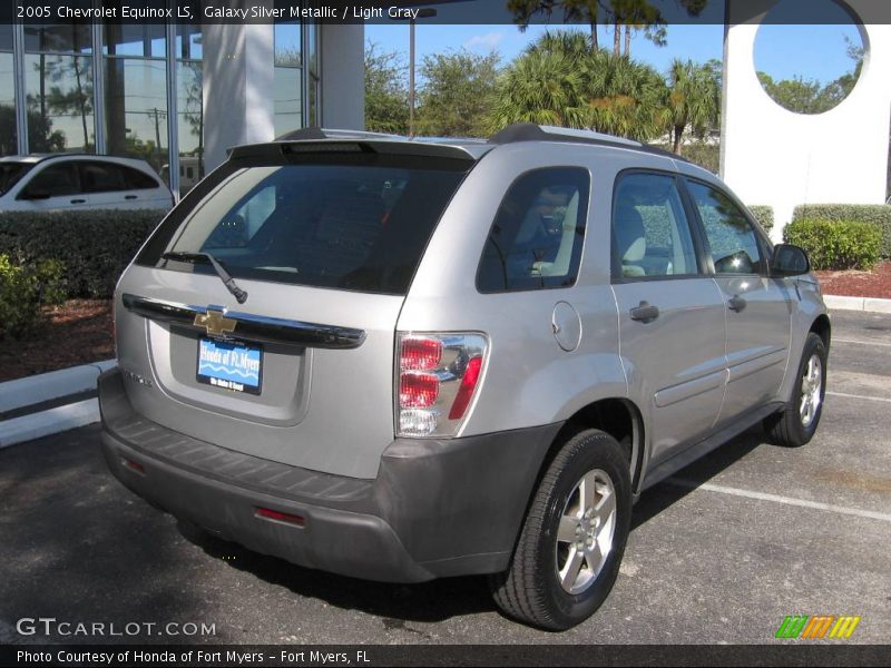 Galaxy Silver Metallic / Light Gray 2005 Chevrolet Equinox LS