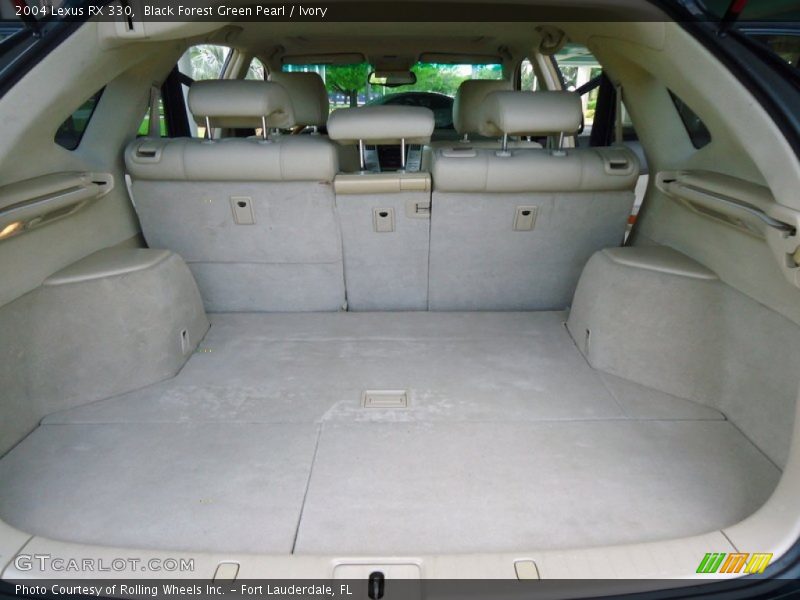 Black Forest Green Pearl / Ivory 2004 Lexus RX 330