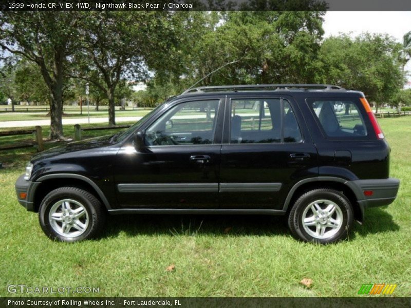 Nighthawk Black Pearl / Charcoal 1999 Honda CR-V EX 4WD