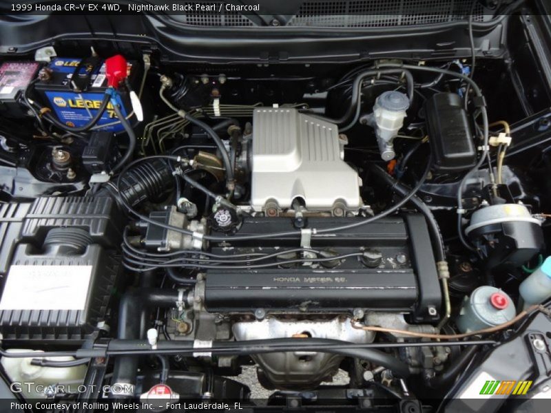  1999 CR-V EX 4WD Engine - 2.0 Liter DOHC 16-Valve 4 Cylinder