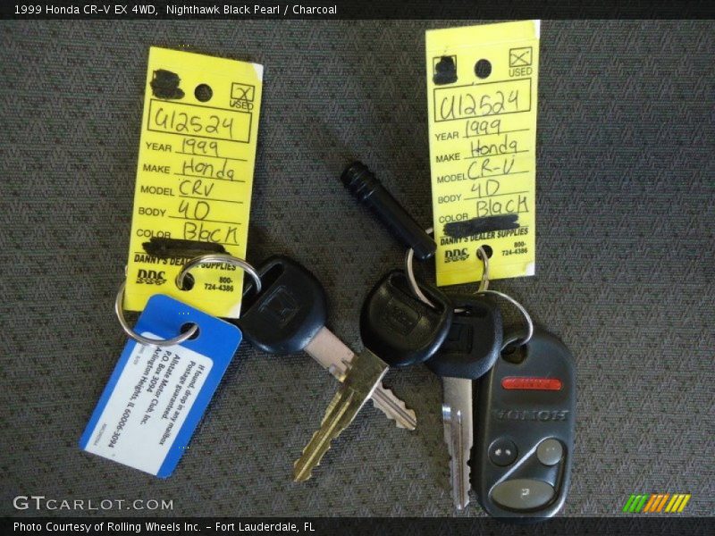 Keys of 1999 CR-V EX 4WD