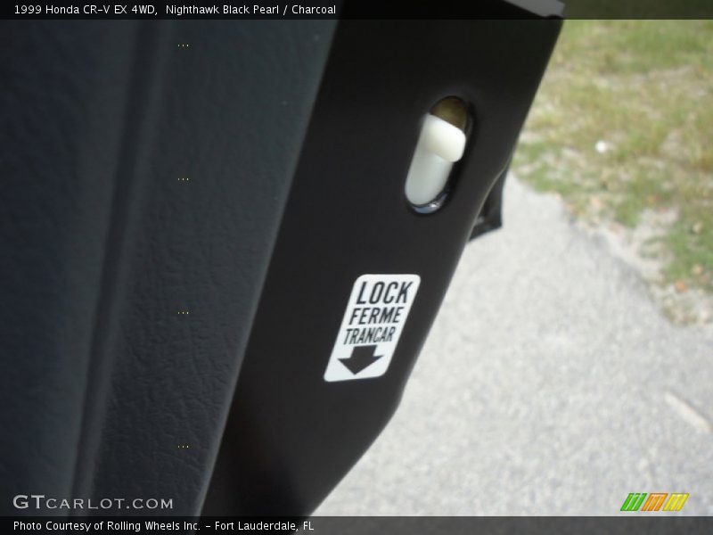 Nighthawk Black Pearl / Charcoal 1999 Honda CR-V EX 4WD