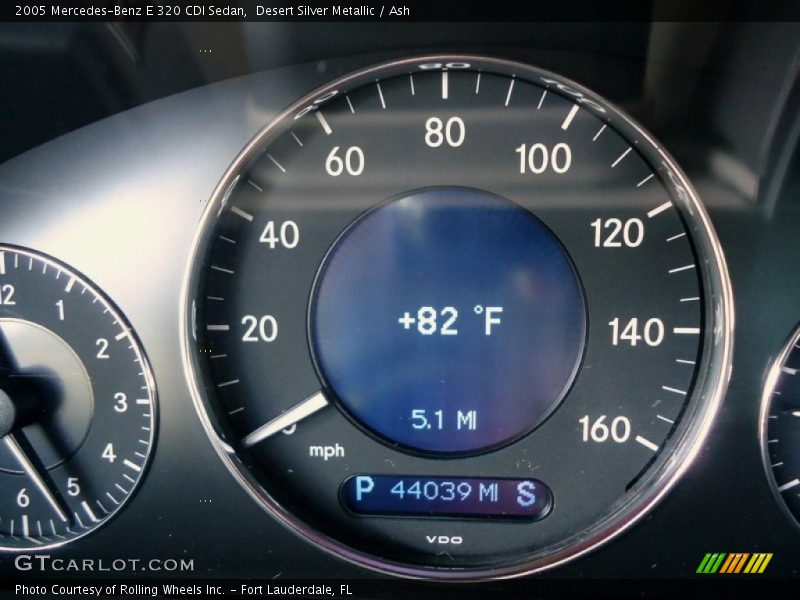 Desert Silver Metallic / Ash 2005 Mercedes-Benz E 320 CDI Sedan