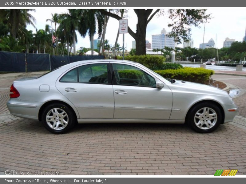 Desert Silver Metallic / Ash 2005 Mercedes-Benz E 320 CDI Sedan