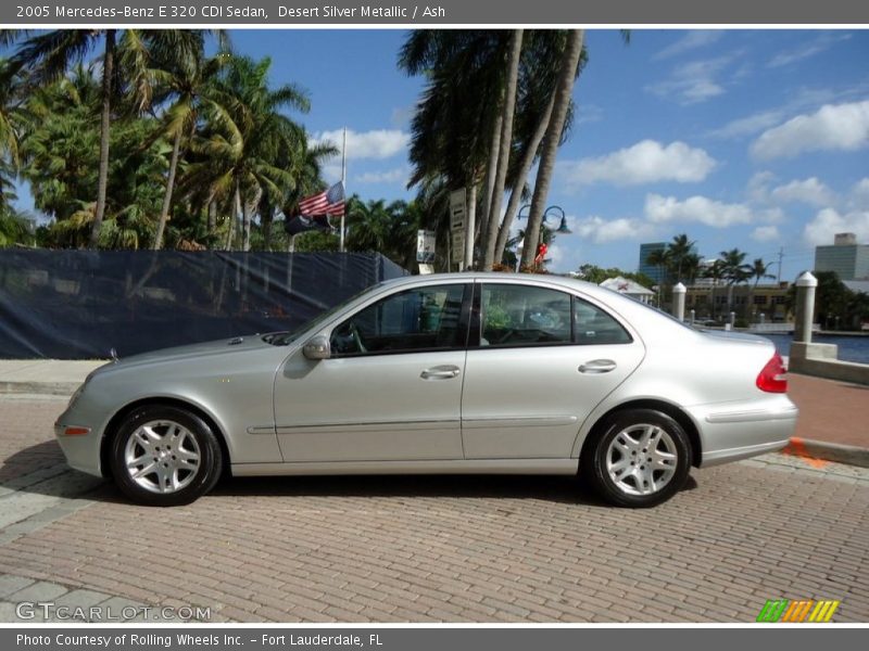 Desert Silver Metallic / Ash 2005 Mercedes-Benz E 320 CDI Sedan